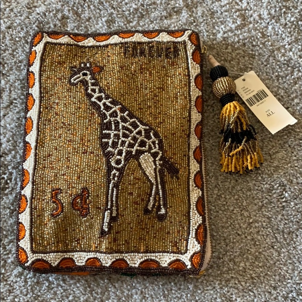 Anthropologie Hand Clutch NWT